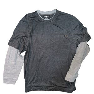 STANLEY | NWOT MENS COLORBLOCK LONG SLEEVE WORK CASUAL SHIRT XL